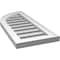 Ekena Millwork Quarter Round Top Left Surface Mount PVC Gable Vent w/ 2"W x 1-1/2"P Brickmould Frame, 12"W x 28"H GVPQL12X2802SF - alternate 5